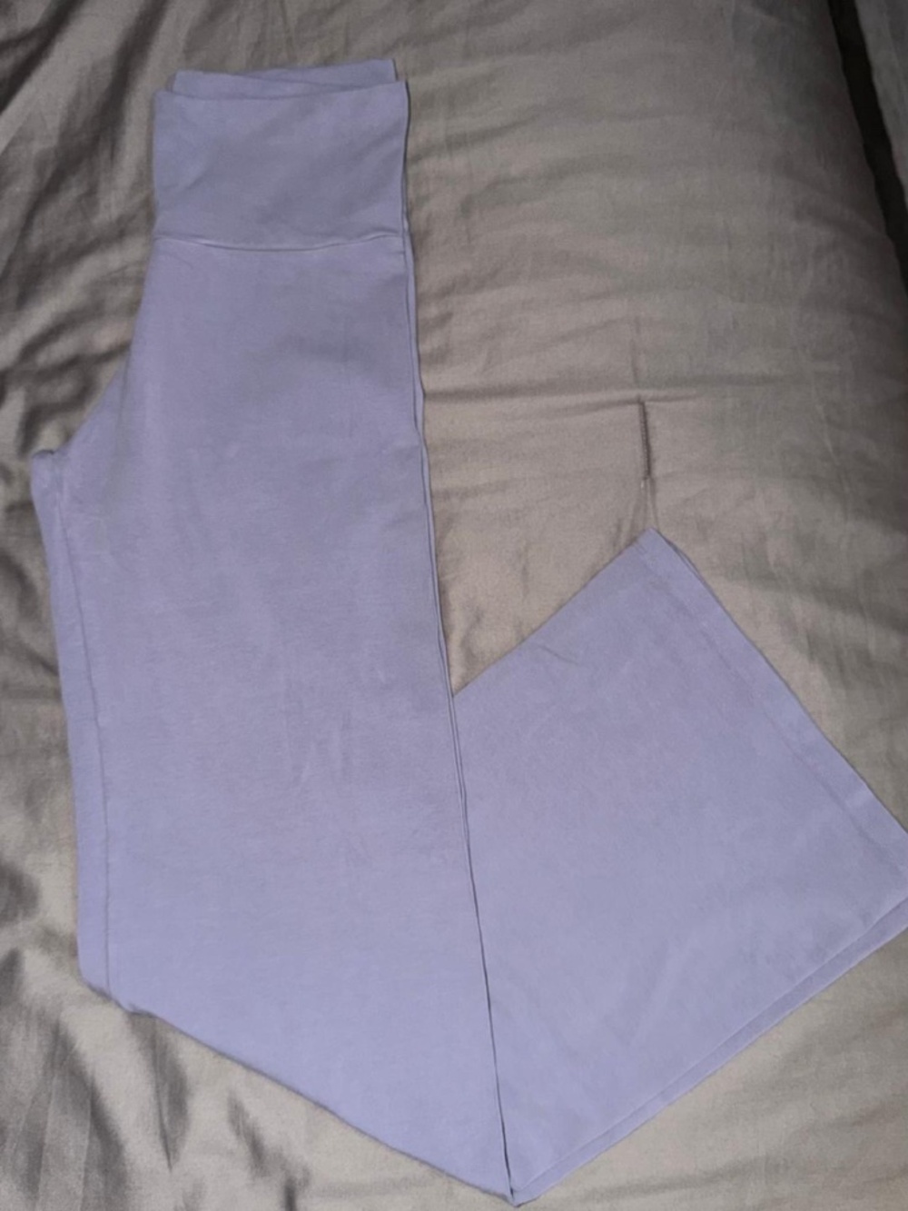 NWOT Los Angeles Apparel high waisted Flared Leggings Medium